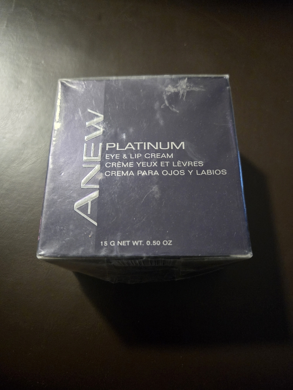 ANEW Platinum Eye & Lip Cream - Deep Navy Packaging